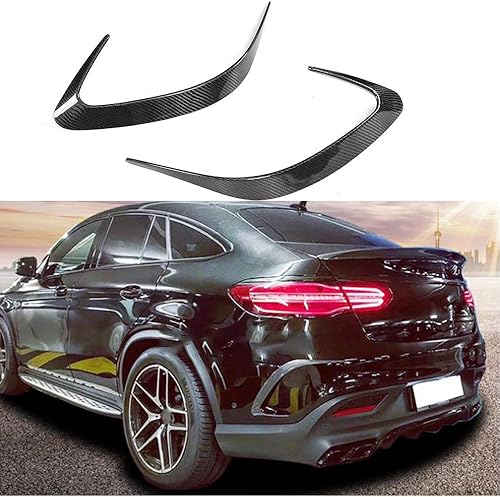 MCARCAR KIT Ventilación de parachoques trasero compatible con Mercedes Benz GLE Class C292 Sport Coupe GLE43 GLE63 AMG 2015-2018 personalizado de