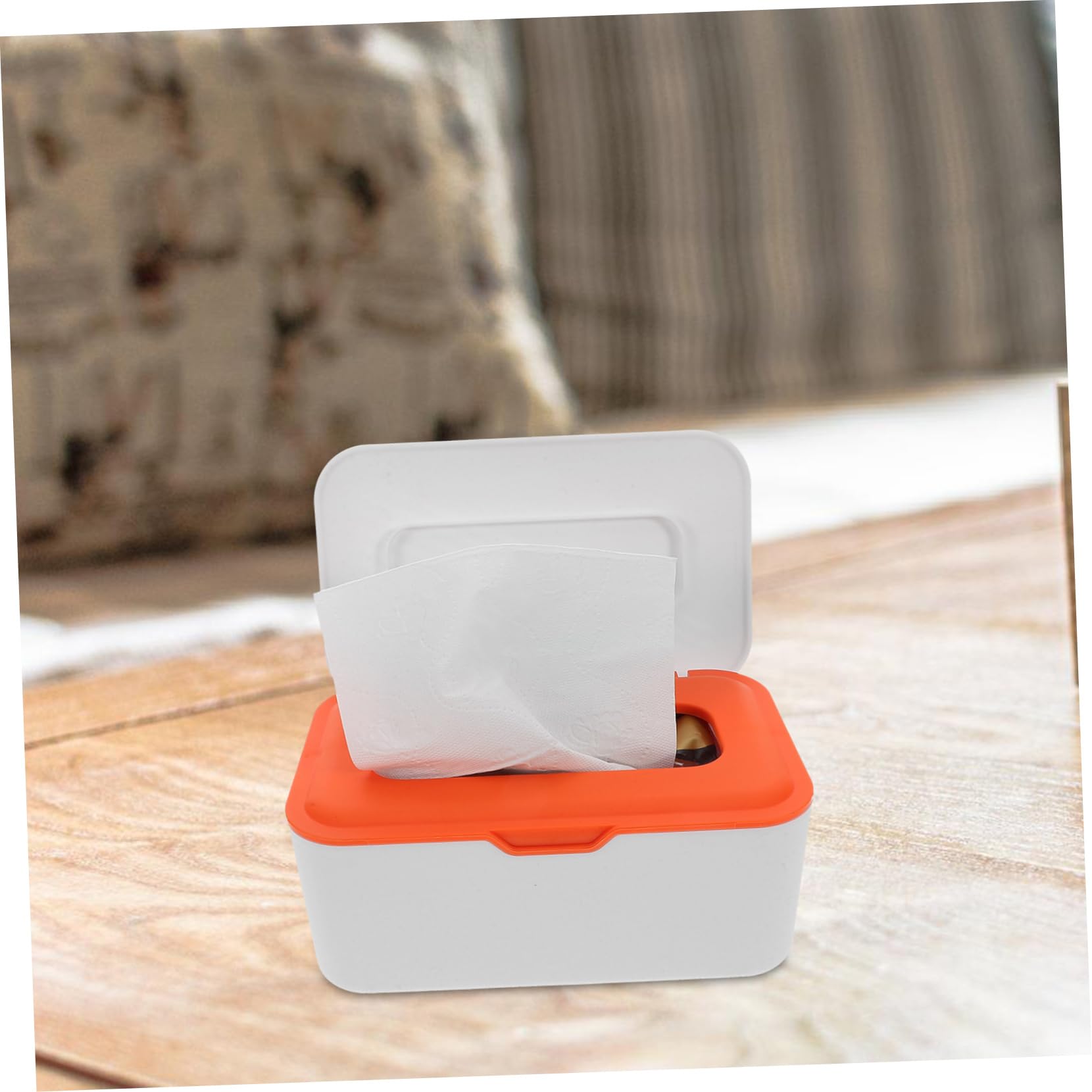 BESTonZON Boîte à Lingettes Humides avec Couvercle, 2pcs en PP Élégant et Pratique, Rangement Polyvalent pour Salle de Bain ou Toute Pièce Maison