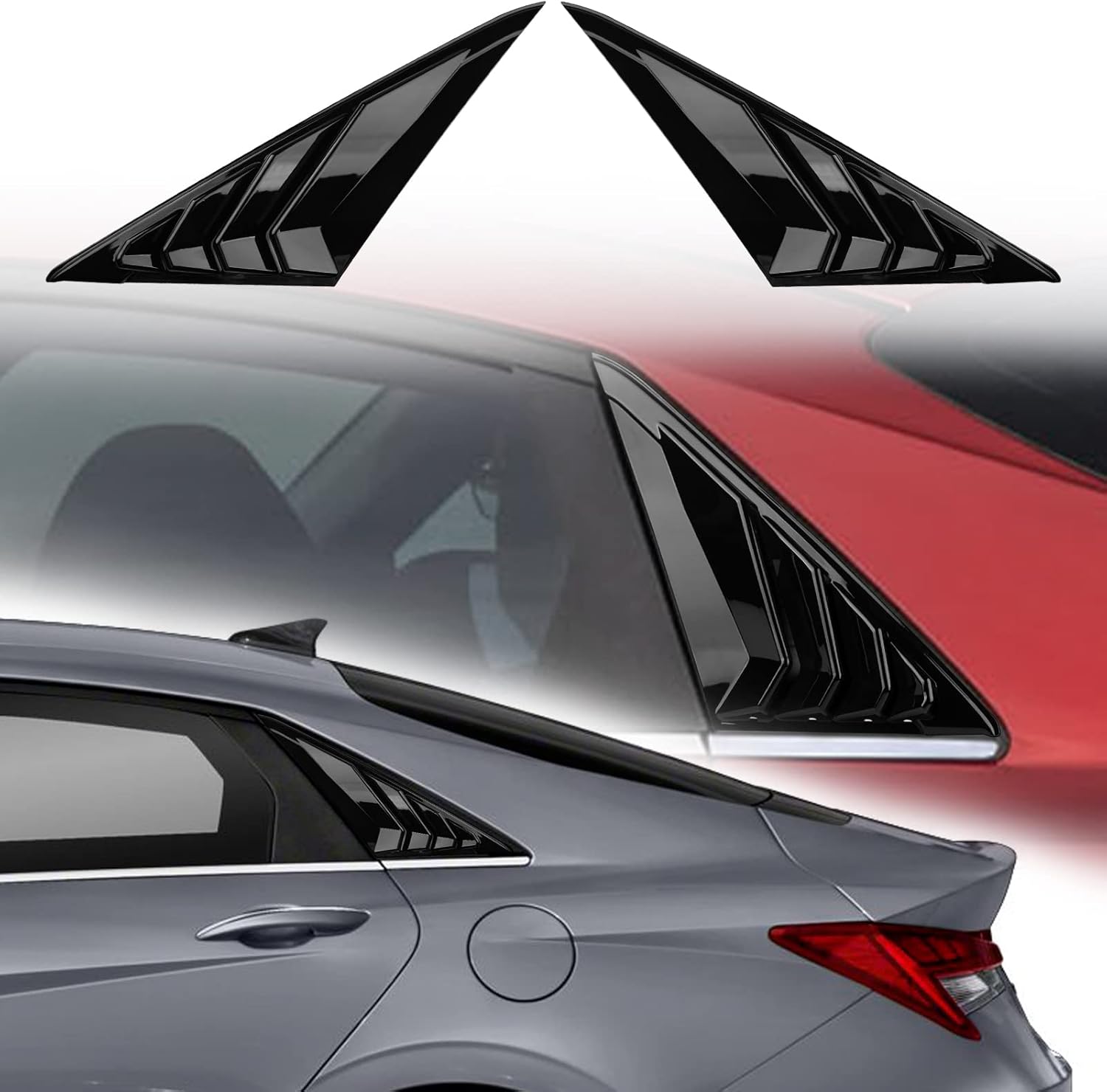 Amazon.com: ANFOKAS Glossy Black for Hyundai Elantra 2024 2023 2022 ...