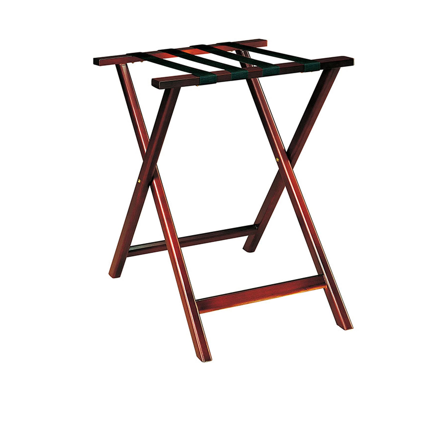 Porte-bagages solide en bois de qualité supérieure structure double couche durable