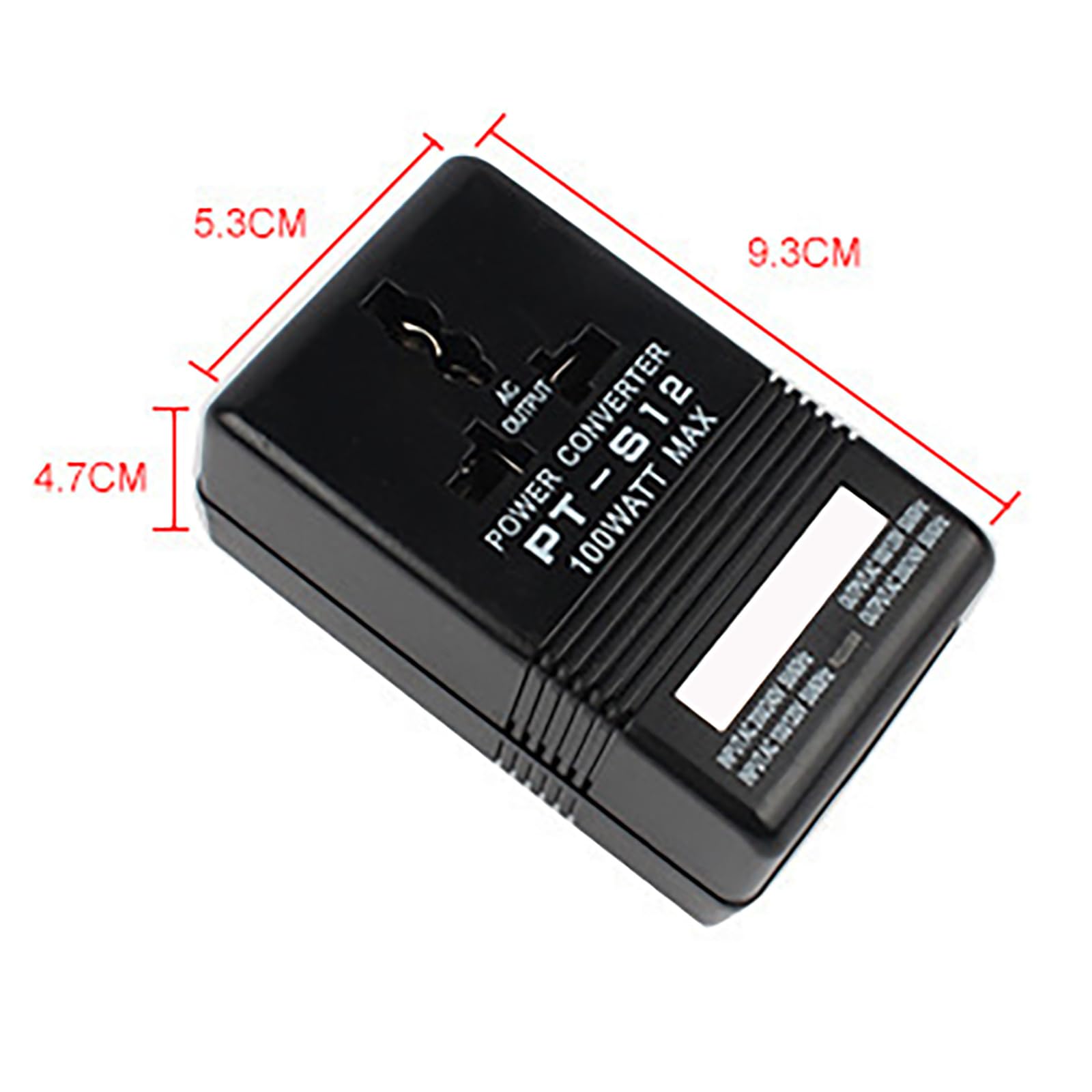 Amazon.co.jp: 海外電源変換アダプタ 100V-120V - 220V-240V 100W 2