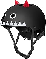 Nattork Kids Adjustable Multi-Sport Helmet - Cute Bike Skateboard Helmets for Boys Girls Ages 4-12, Lightweight Breathable Safety
