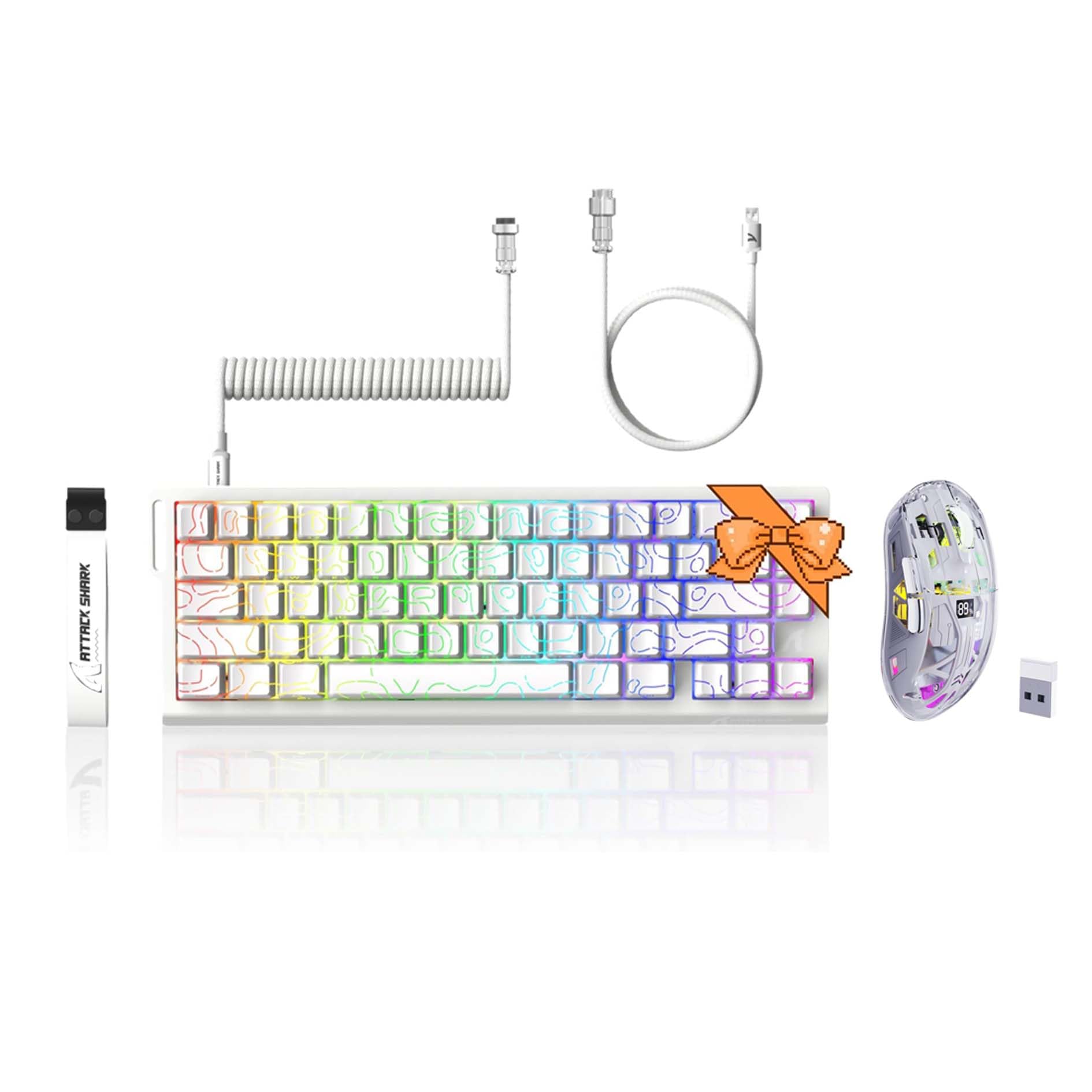 Amazon.com: ATTACK SHARK X68 HE Magnetic Switch Gaming Keyboard