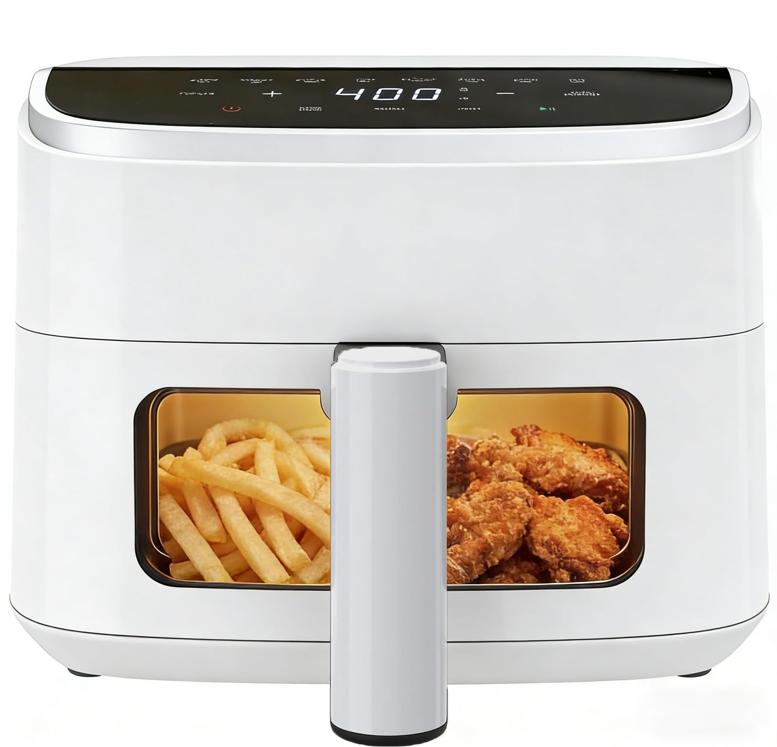 Simple Deluxe Air Fryer 4 Qt White