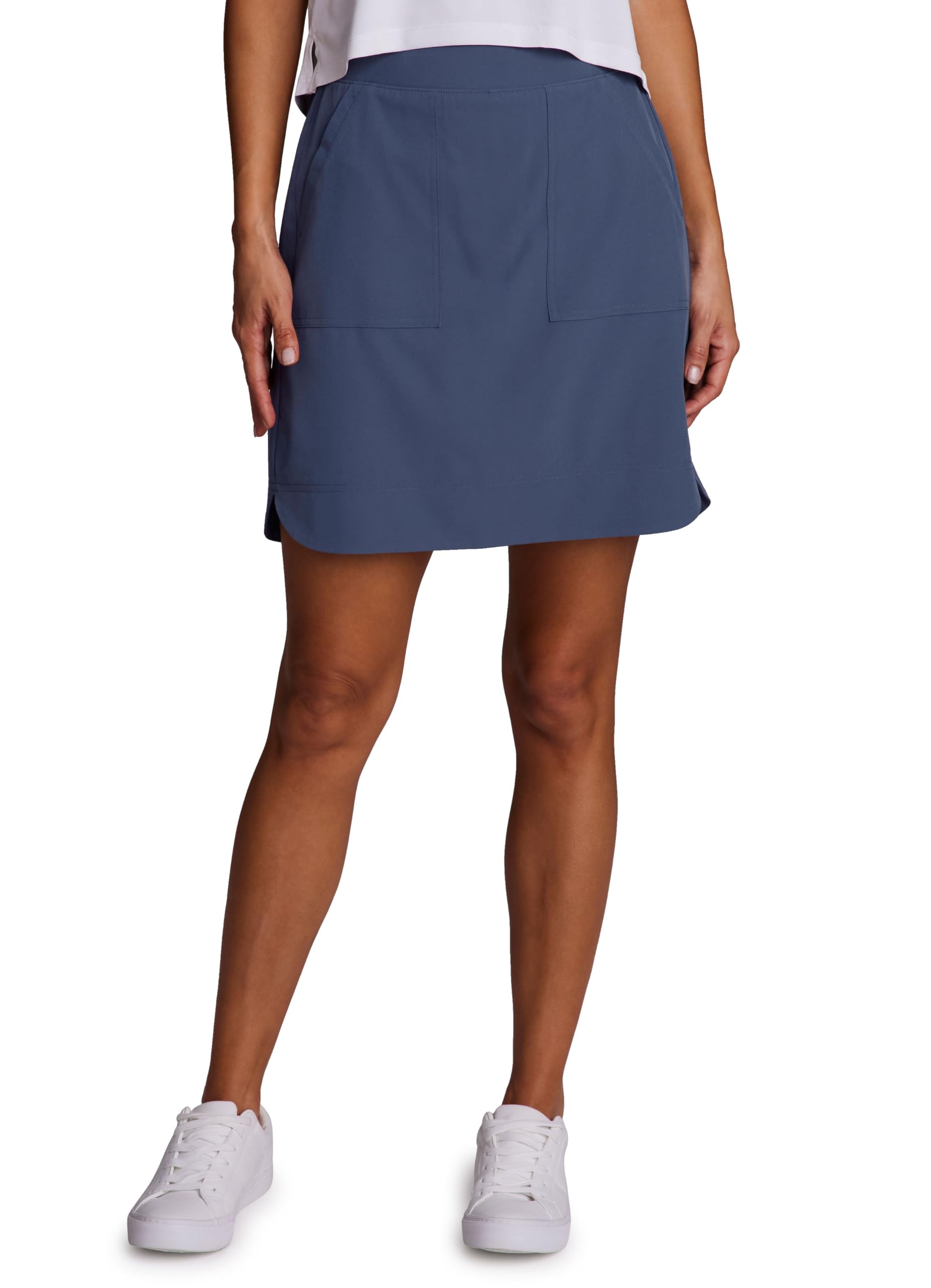 rbx Active Longer Length Skort for Women Quick Drying Woven Pickleball Golf with Pockets Long Tennis Hiking Running-picture-2