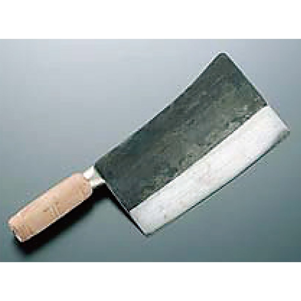 Amazon | 中華包丁 陳枝記 クァンコンチョッパー 18cm 九江刀2号 鋼刃
