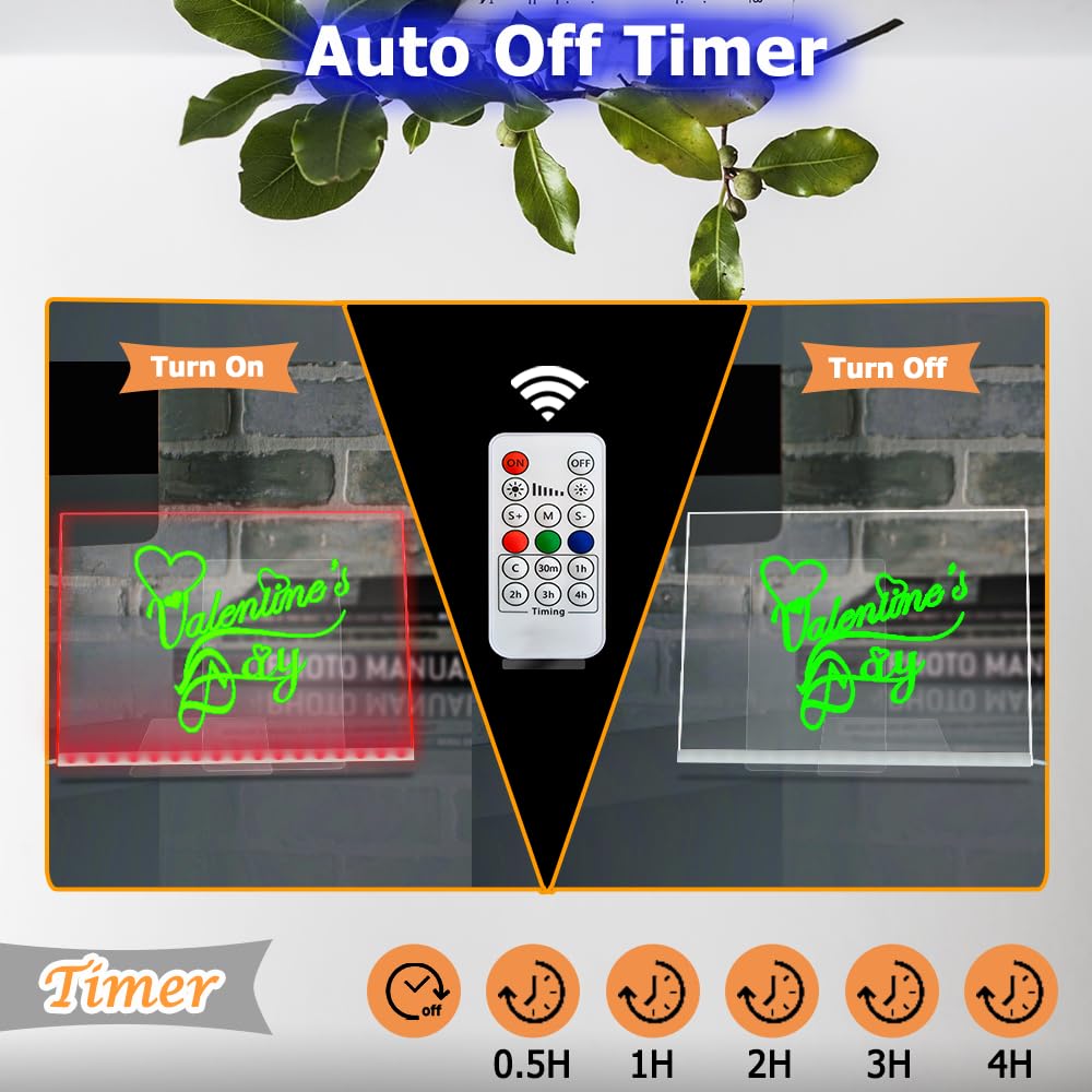 Veilleuse LED à 7 Couleurs Changeantes Avec Télécommande USB, Lampe De