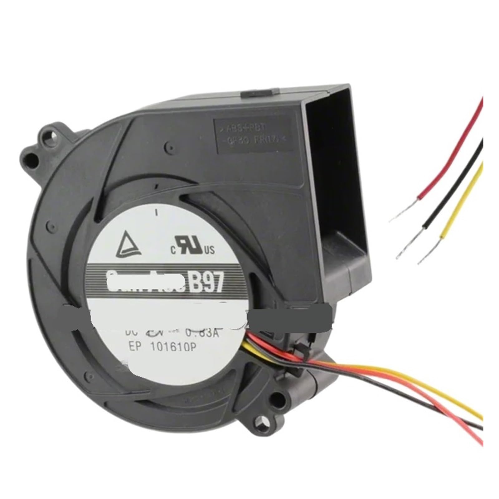 Xbnyighna One Color 9Bmb12f201 12Vdc Fan 97.1X95x33mm 10.8W 3Wire 4500Rpm