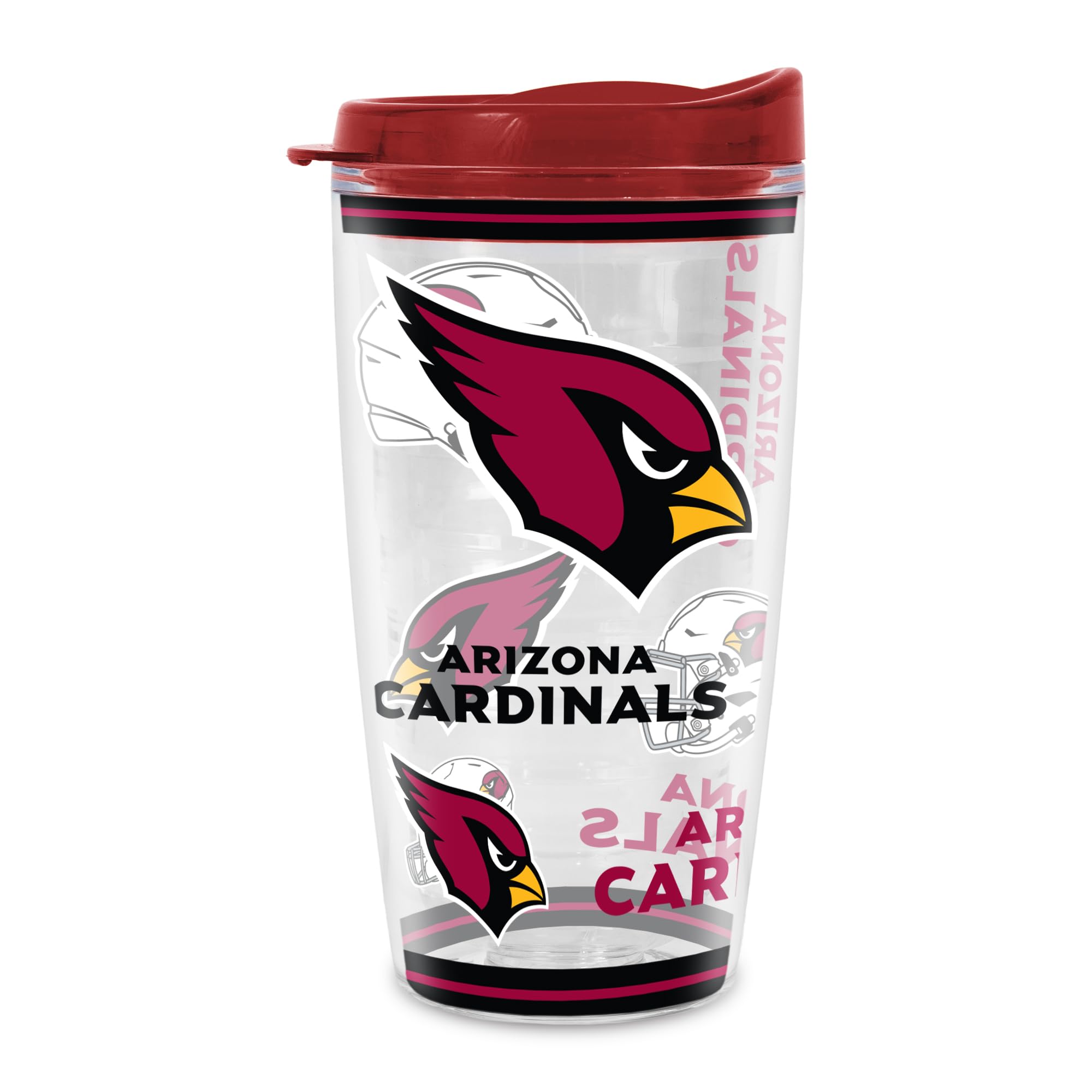 Rico Industries NFL Football Double Wall Mayhem 16oz Tritan Tumbler W Lid