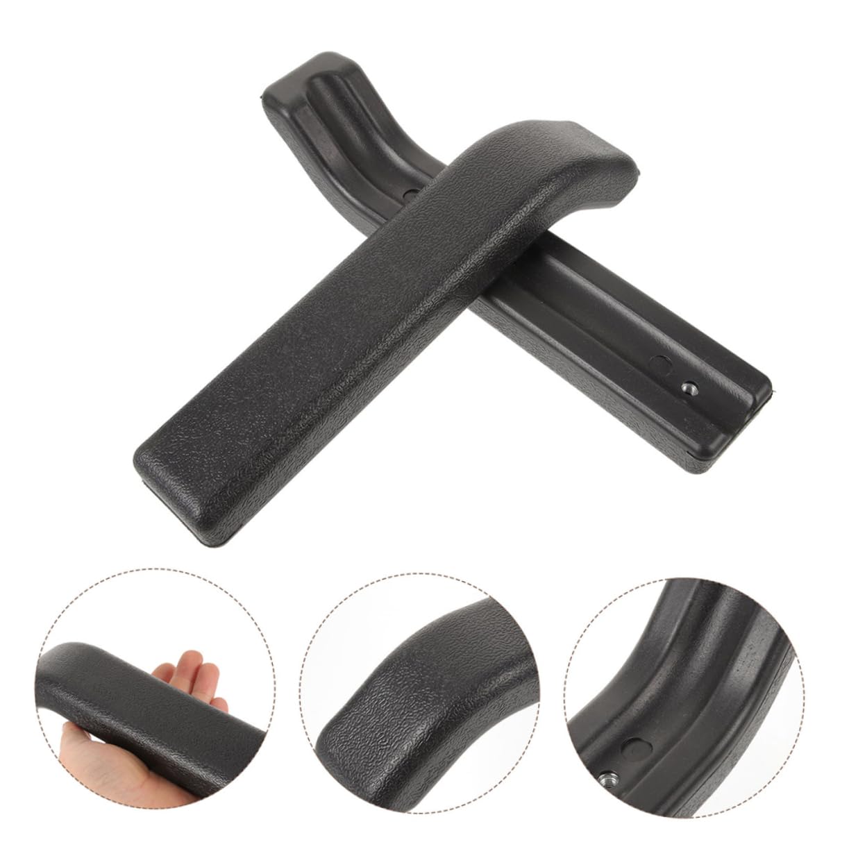 SHINEOFI Almohadillas Ergonómicas para Reposabrazos De Silla De Ruedas 4 Piezas Piezas De Repuesto para Reposabrazos Funda De Silla