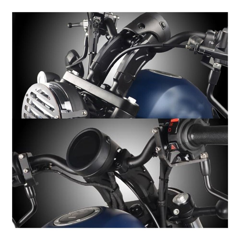 Lenkererhöhung Motorrad Motorradzubehör Lenkererhöhung Lenkerhebeklemmenadapter Für Rebel CMX 500 CMX 300 2017-2023 2021 2020