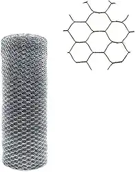 Tela metálica para galinheiro fio 23 BWG x 1,5 m rolo com 50 metros - Morlan