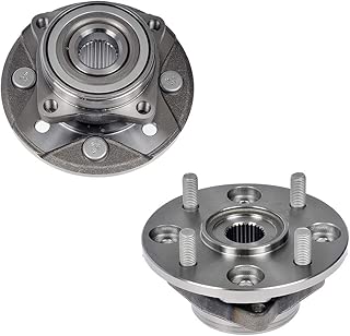 Bodeman - Pair 2 Front Wheel Hub and Bearing Assembly for 1990 1991 1992 1993 1994 1995 1996 1997 Honda Accord - 2.2L Models Only - coolthings.us