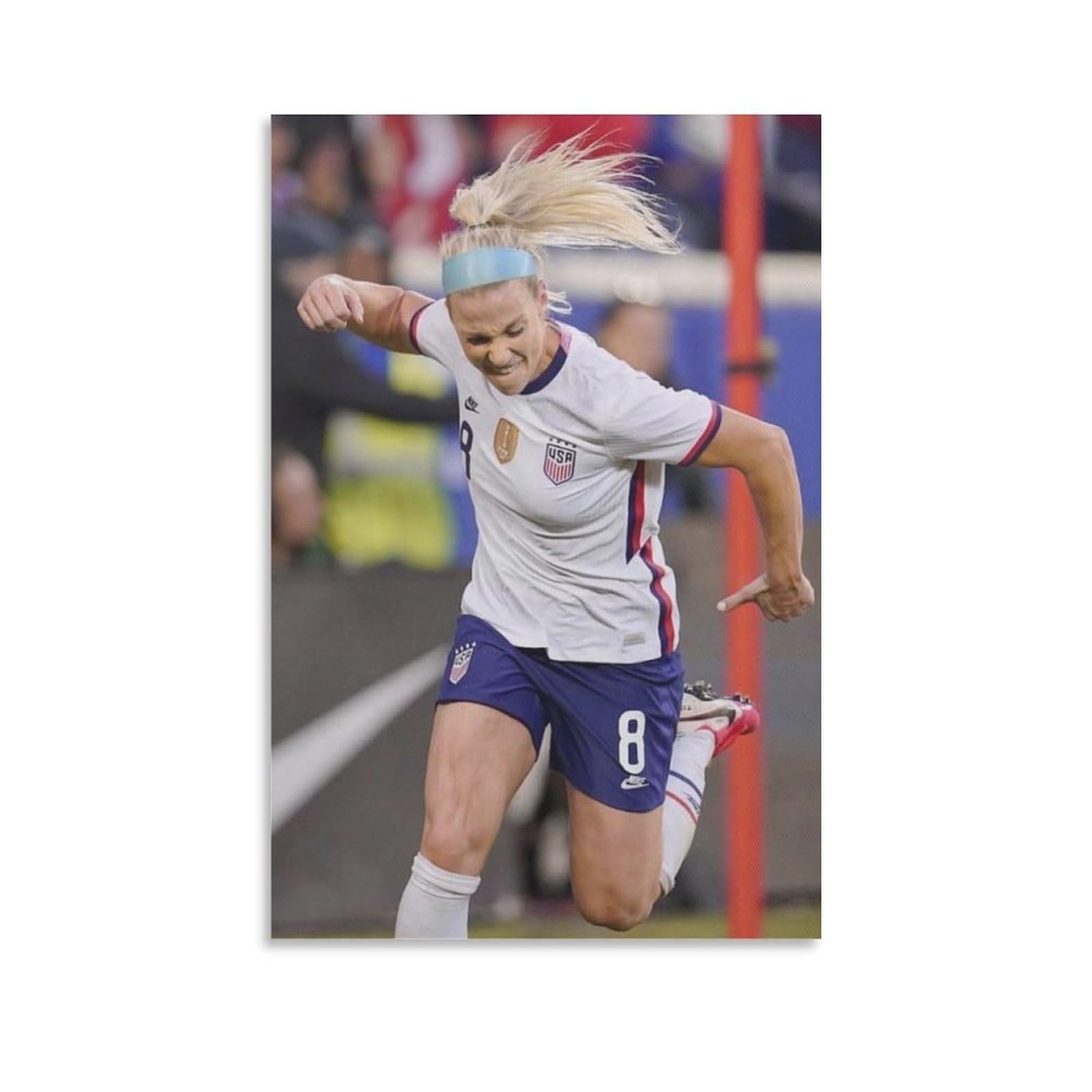 Asuiu Unframe-Style Julie Ertz Canvas Poster Poster Cool Artworks Painting Wall Art Canvas Prints Hanging Picture Posters 12X18inch(30X45cm)