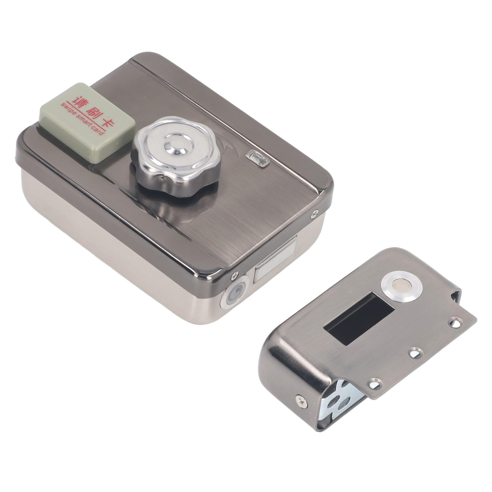 Cerradura de Puerta con Cerrojo Electrónico sin Llave, de Control Acceso Alta Seguridad para Oficina en Casa, Acero Inoxidable