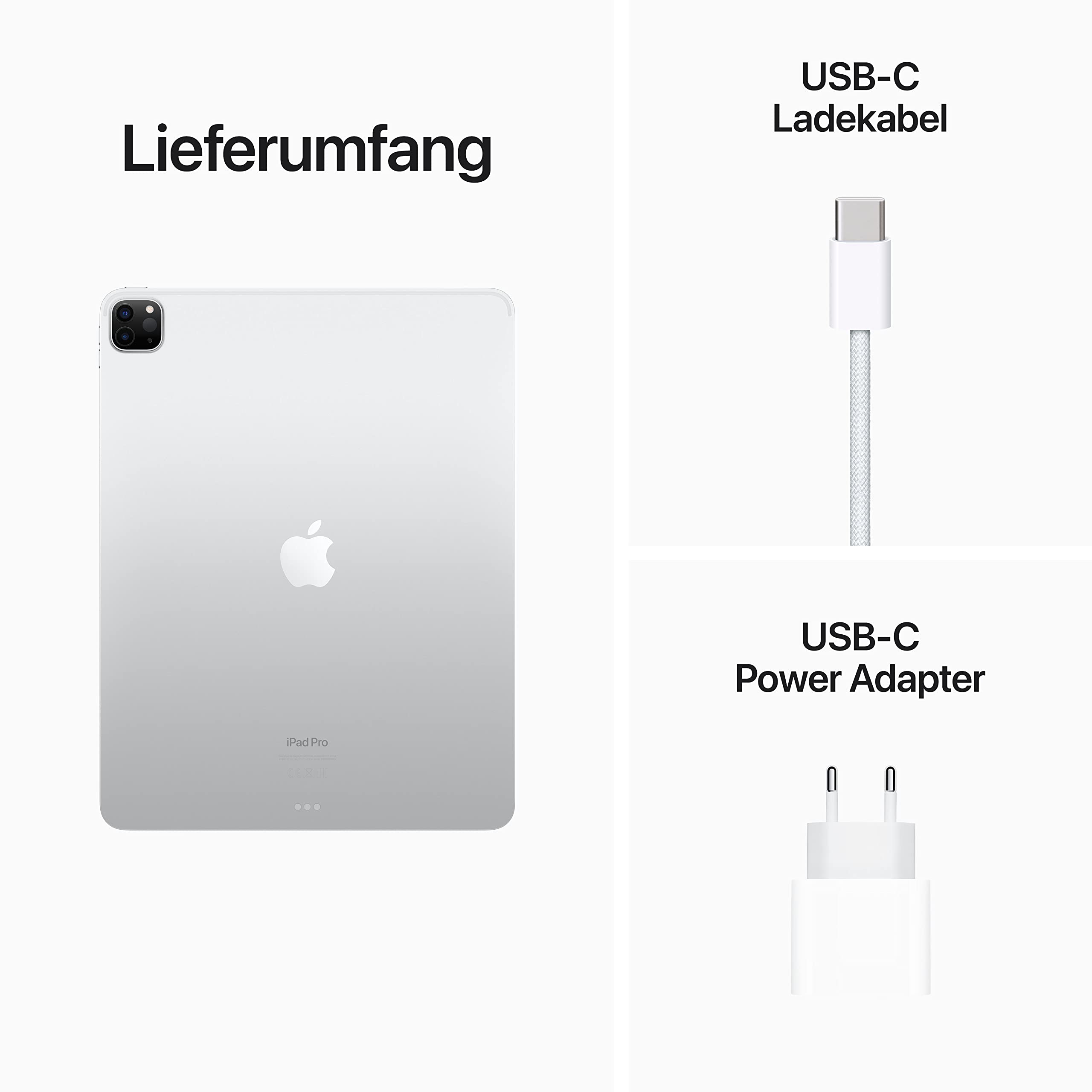 2022 Apple iPad Pro (12.9-Pouces, Wi-Fi, 128GB) Argenté (Reconditionné)