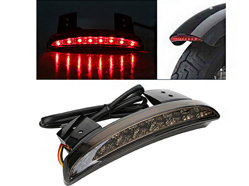 Amazon.com: ANKIA Motorcycle Chopped Rear Fender Edge LED