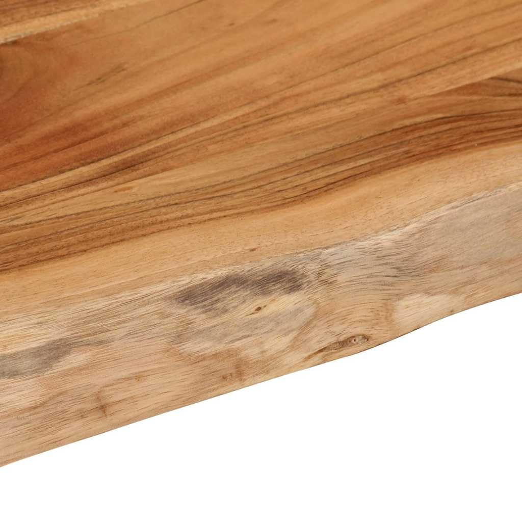 vidaXL Comptoir de Salle de Bain 140x60x2,5 cm rectangulaire Acacia, comptoir en Bois, Dessus de Vasque de Salle de Bain, comptoir de Vasque de Salle de Bain
