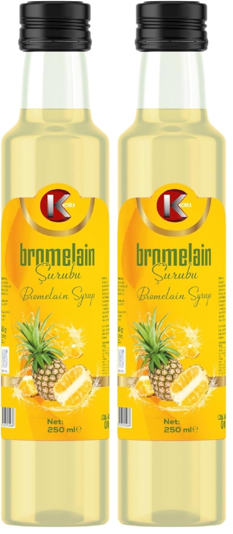 Kechila Bromelain Şurubu (2 paketi)