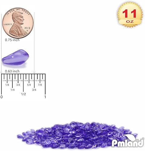 Miniatura 2 de PMLAND 370 piezas de piedras acrílicas transparentes de 0.631 pulgadas, dispersión de mesa, boda, novia, baby shower, decoración de fiesta, rellenos
