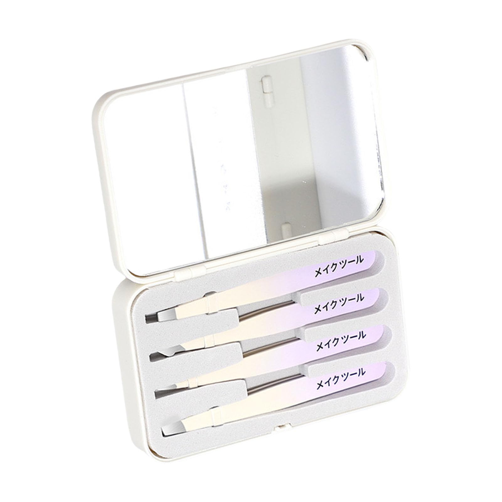 Tweezers Set Professional Stainless Steel Tweezer for Eyebrow Precisions for Facials Hair Splinters Ingrown Hair Removal
