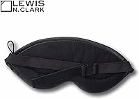 Vista 2 de Lewis N. Clark Mascarilla para dormir cómoda Antifaz para viajes Cómoda y transpirable Bloqueo de luz y ajustable Azul claro