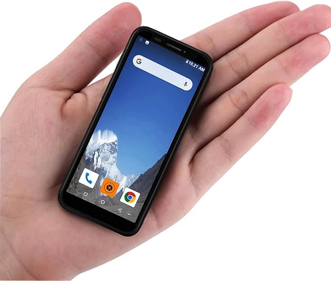 Mini Mobile Phone 4G Smallest Android Phone 3.4'' Quad Core Android 8.1