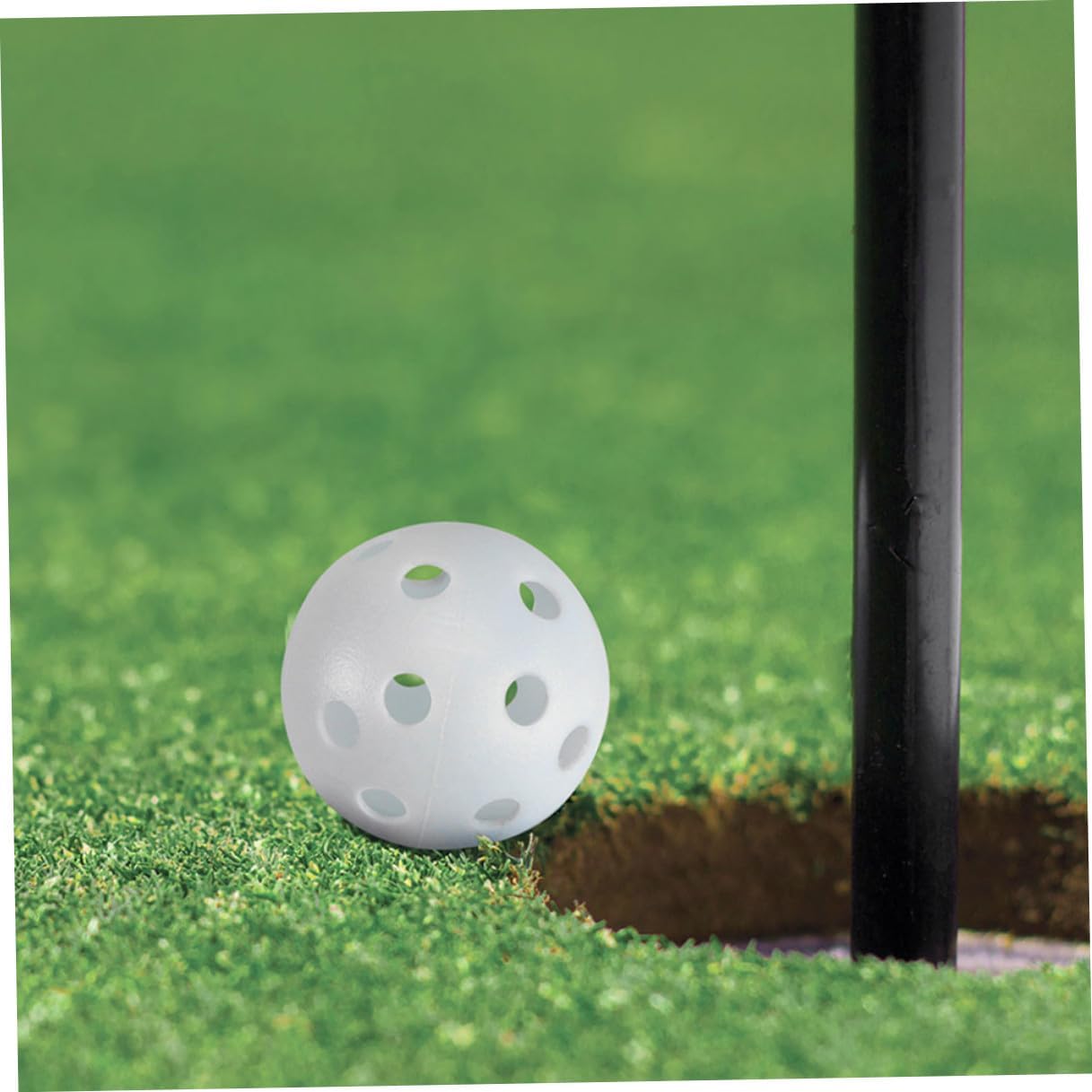 Mikinona 100pcs Golf Balls Plastic Practice Golf Balls for Indoor Outdoor Swing Practice and Driving Range