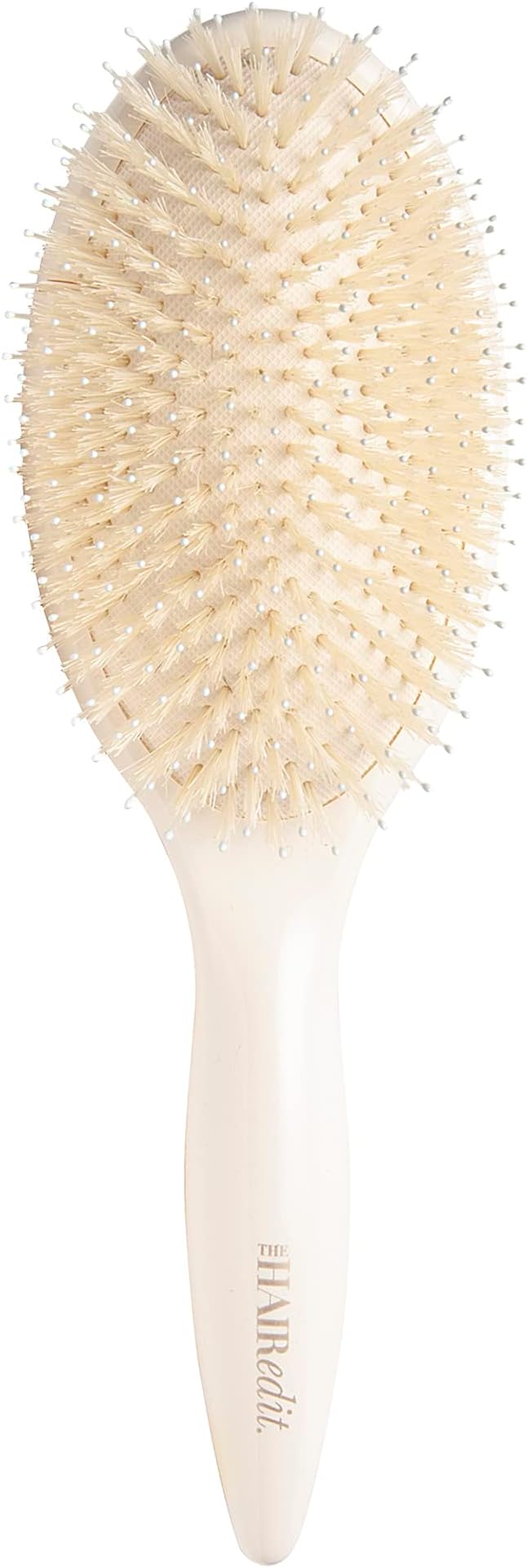 The Hair Edit Cream Finish & Shine Boar Bristle Hair Brush