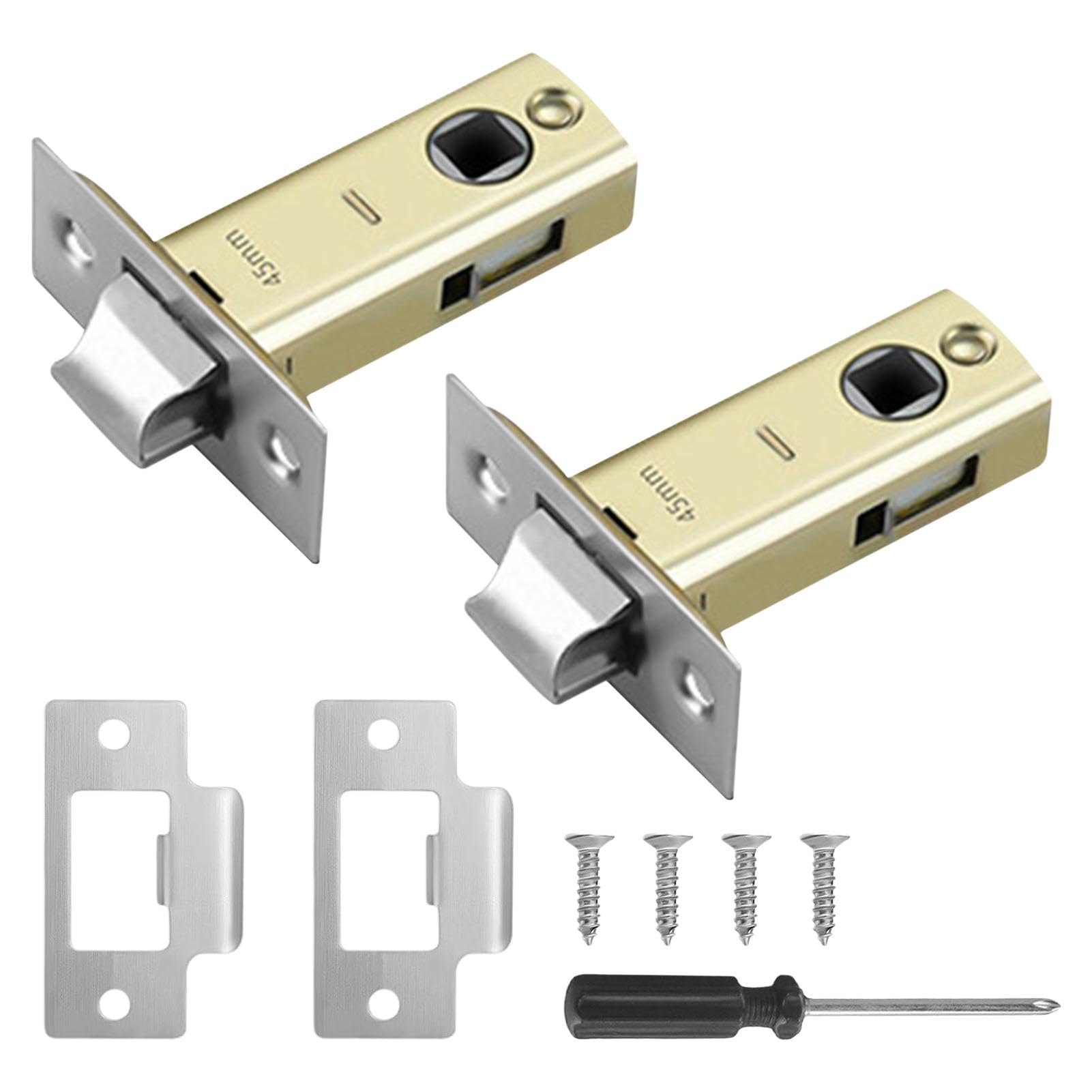 2 Pack 45mm Tubular Latch