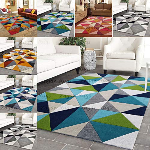 Image of Soft Pure Woolen Modern Collection Tufted Carpet for Living Room,Bedroom'Kitchen and Hall (10 X 14) Feet