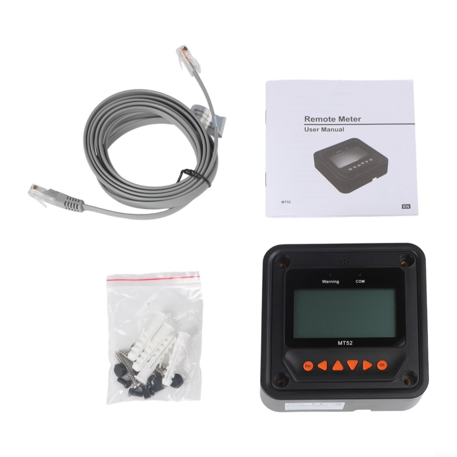 MT52 Medidor remoto para configuración de parámetros de instalación solar