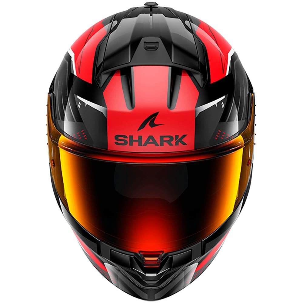 Shark, Casque Moto intégral RIDILL 2 BERSEK Noir / Rouge KRA, L