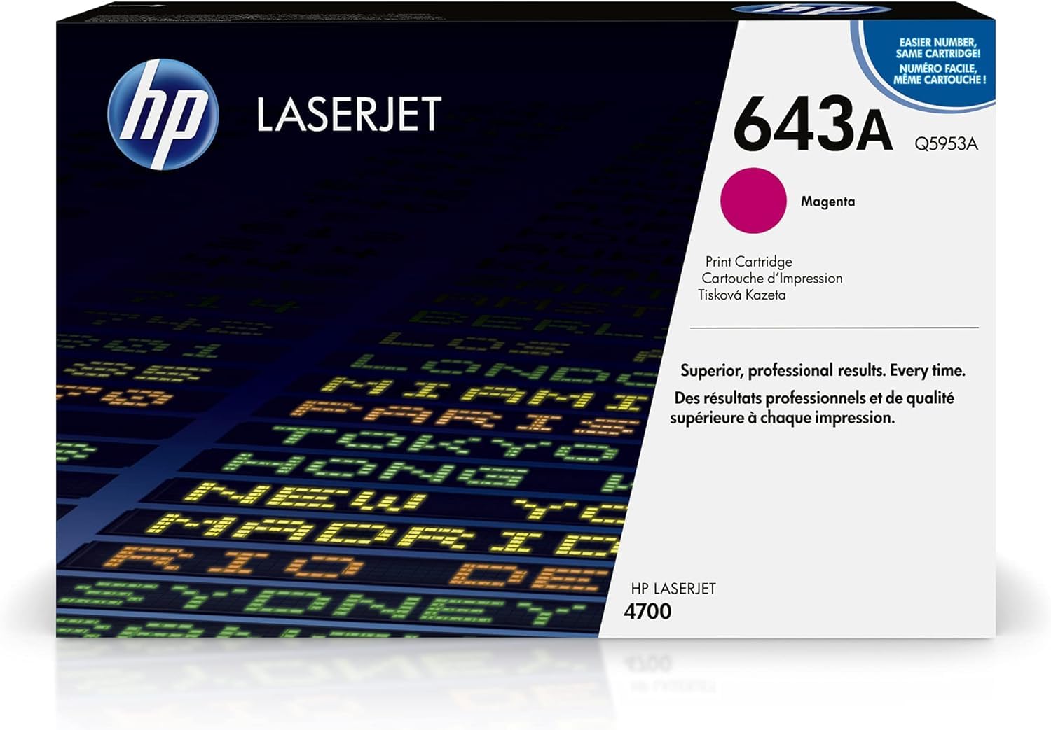 HP 643A Magenta Original LaserJet Tonerkartusche