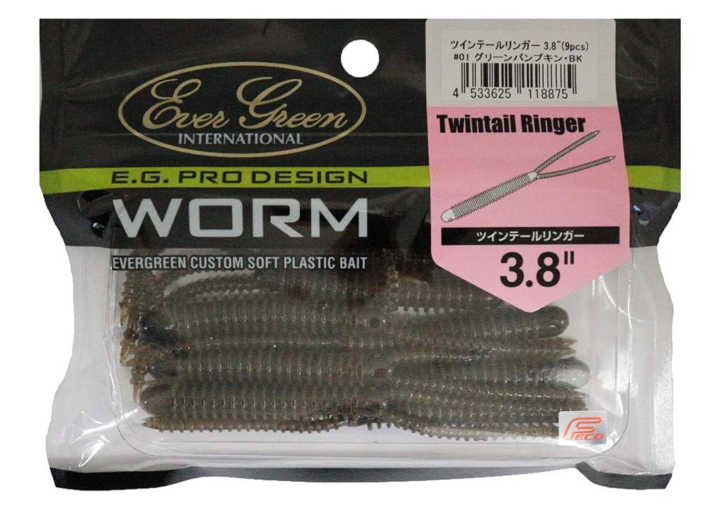 エバーグリーンワームまとめ売り Amazon.co.jp: エバーグリーン(EVERGREEN) ワーム ツインテール