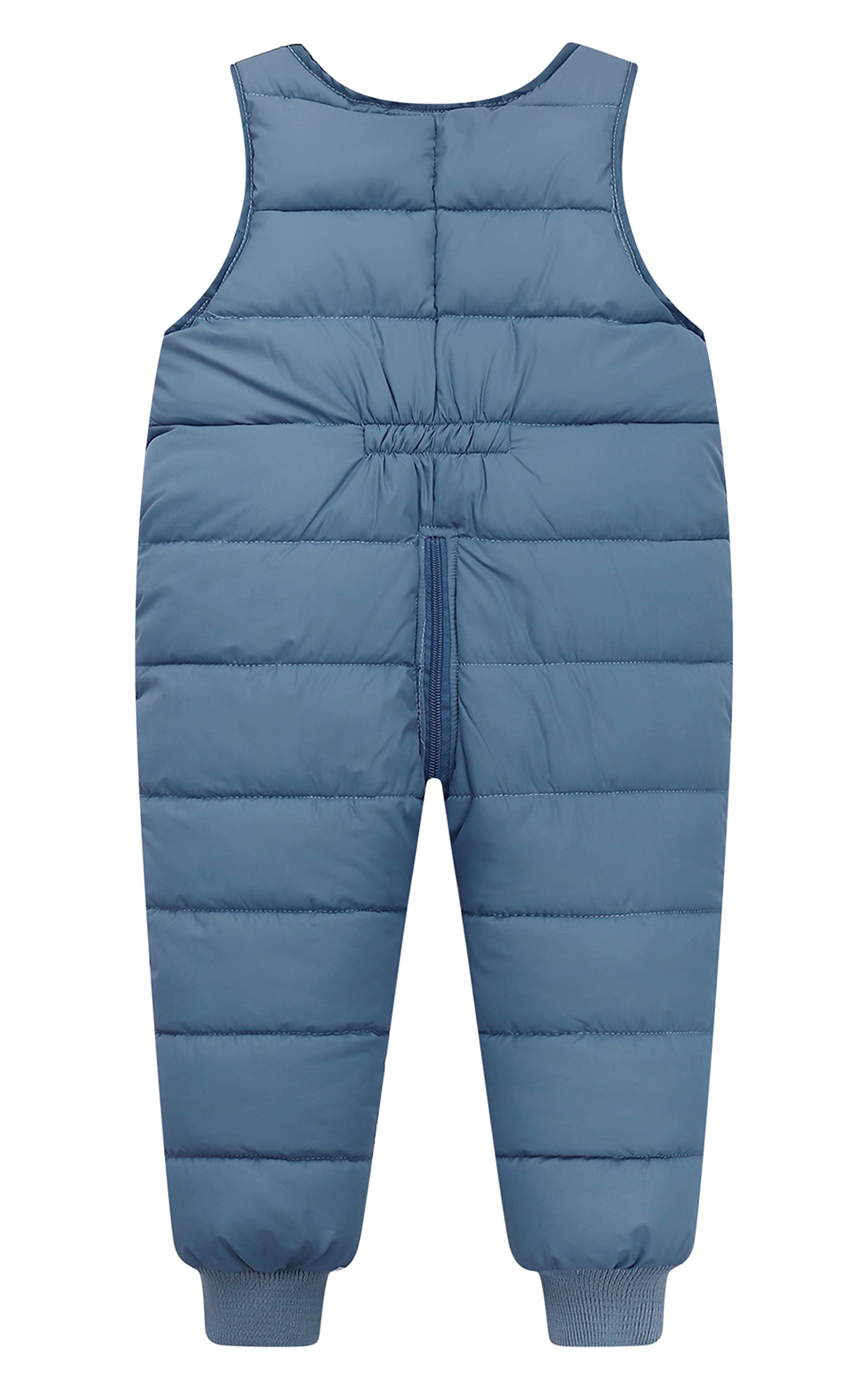 SEAUR Pantalones de plumón para bebé, ligeros, gruesos, cálidos, para la nieve, para niños pequeños, a prueba de viento, para exteriores, color azul, 1-2 años, 002 azul., 12-24 Meses