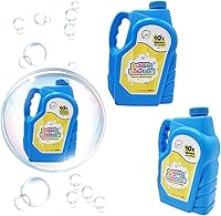 Vista 2 de Dreidel Company - Recambio de solución de burbujas, líquido no tóxico de 32 onzas para máquinas de burbujas, pistolas, varitas y juguetes