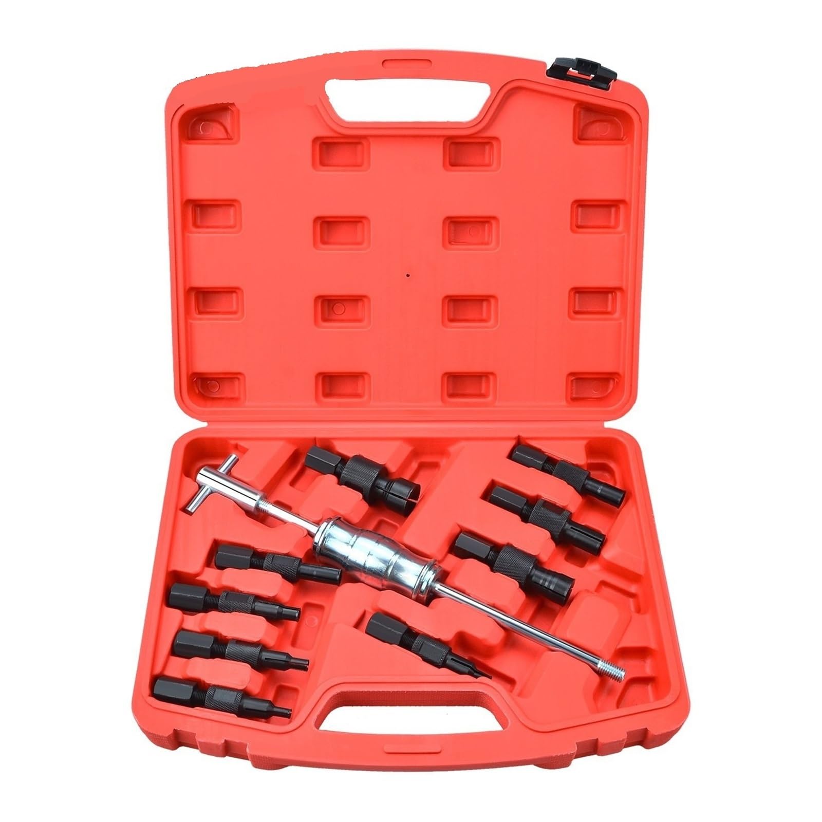 OLAQWENB Torque Wrenches 9/10pc Blind Hole Kit Slide Hammer Pilot Inner Internal Bearing Puller Extractor Removal Tool Precision Torque Wrench(2 10pc)