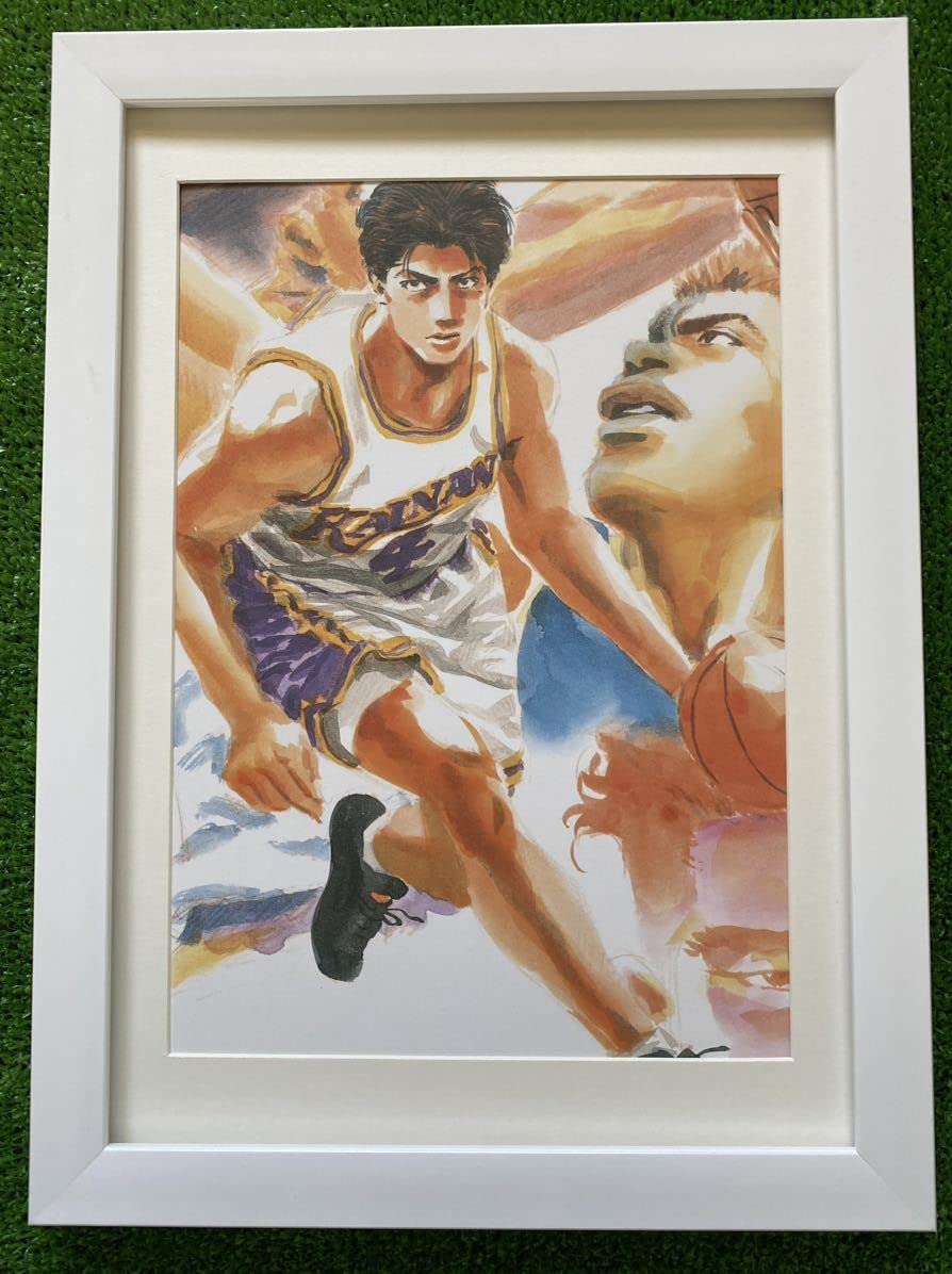 【額装品】スラムダンク　SLAM DUNK 桜木花道　広告　井上雄彦 額装品】スラムダンク SLAM DUNK 桜木花道 広告 井上雄彦 検