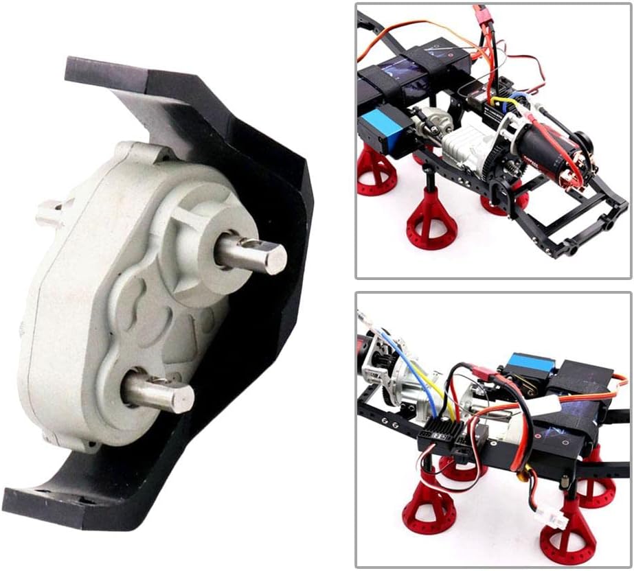 Aluminum 70mm Metal Transfer Case with Mount Holder for Trail Finder 2