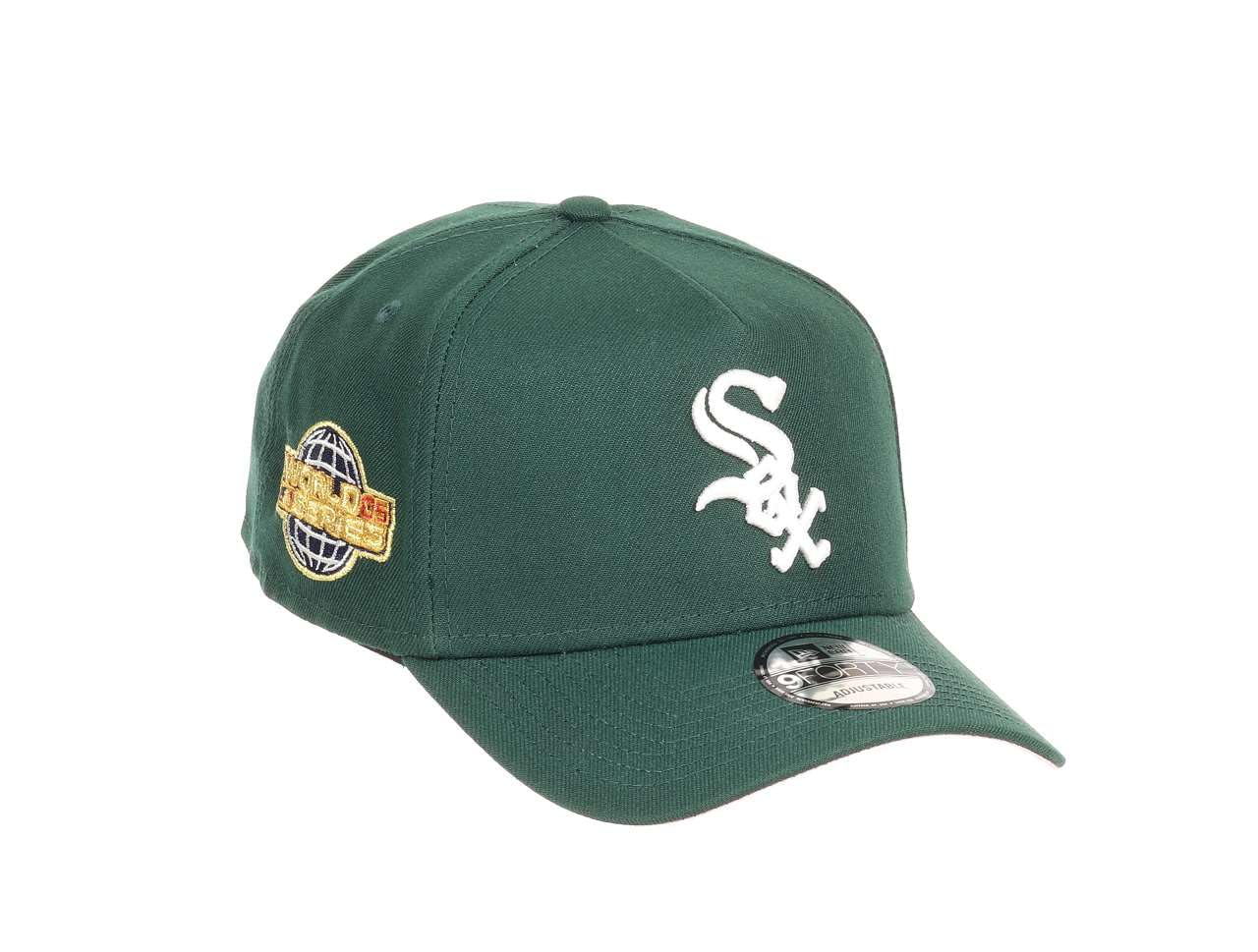 New Era Chicago White Sox MLB World Series 2005 Sidepatch Dark Green 9Forty A-Frame Adjustable Cap โ image 1
