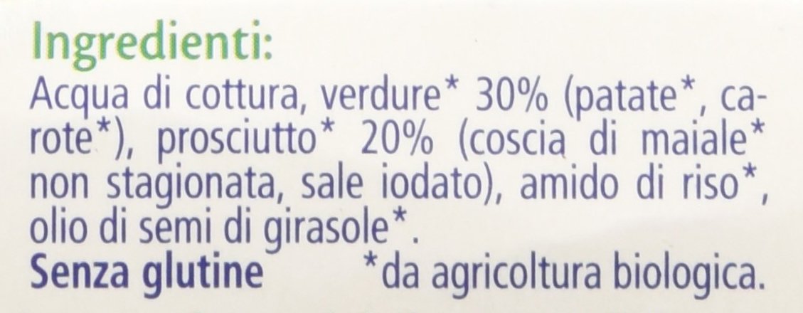 Hipp Omo Multipack Prosciutto con Verdure - Confezione 4 x 80 g