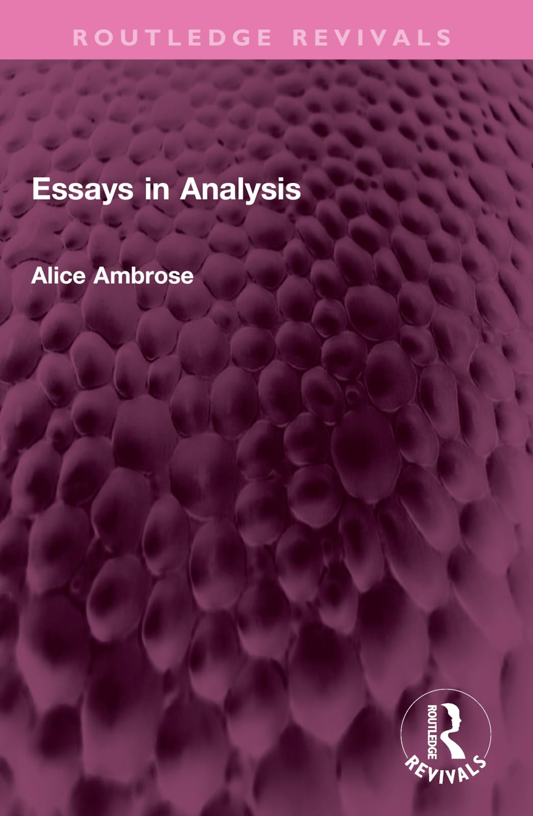 Essays in Analysis (Routledge Revivals)