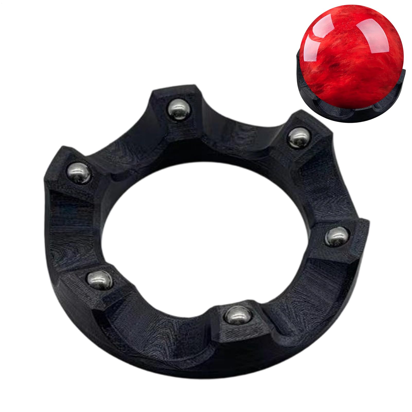 Rotating Bowling Ball Cup Holder Smooth 360 Degree Rotating Multi-Angle
