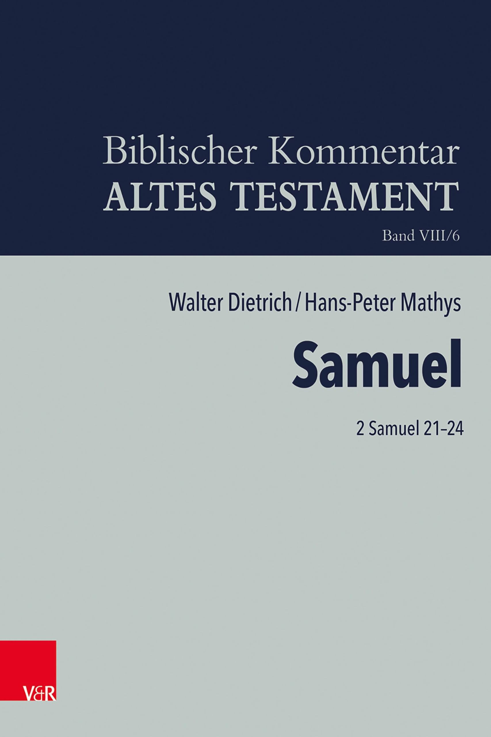 2 Samuel 21–24 (Biblischer Kommentar Altes Testament - Bandausgaben)