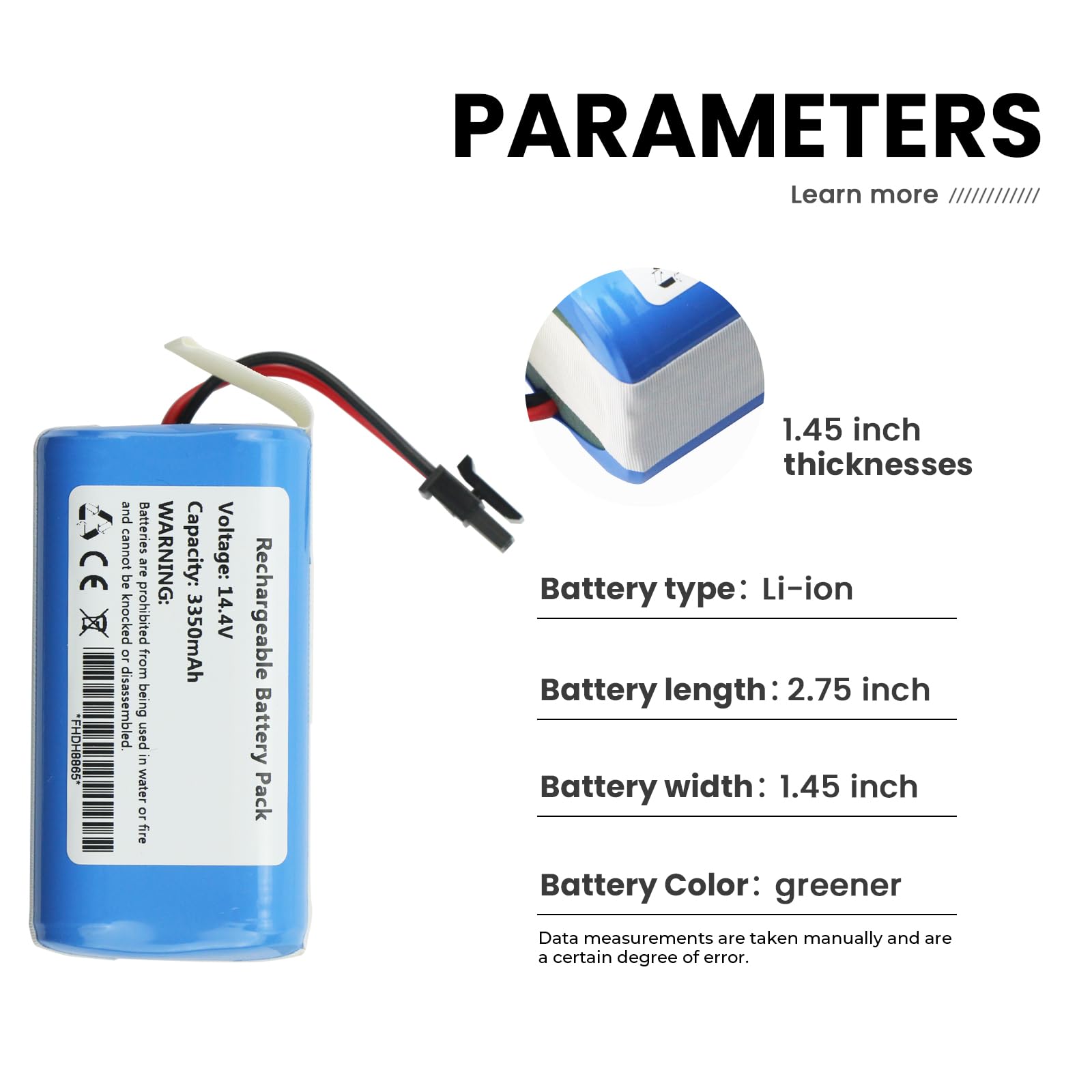ANTIEE L35 Vacuum Battery for Eufy RoboVac T2996011, LR20