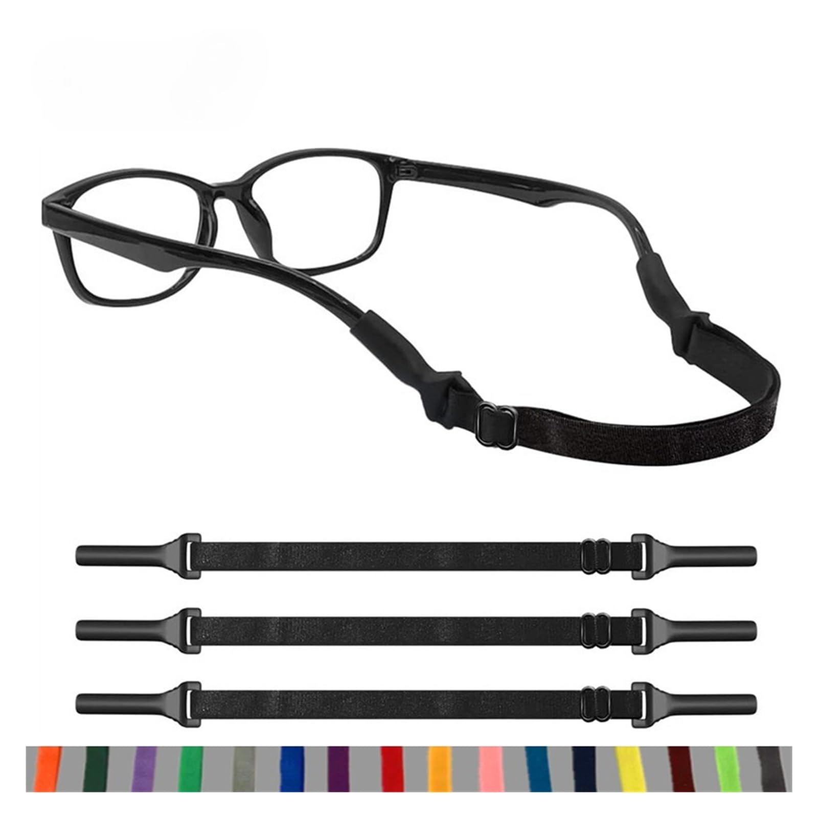 8Pcs Glasses Chain Adjustable Size Pour Lunettes