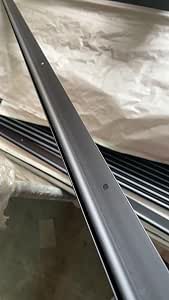 Wild Earth Awning Rail – Matt Black – Universal For Caravan & Campervan – 2 X 1.2m (2.4m Total)