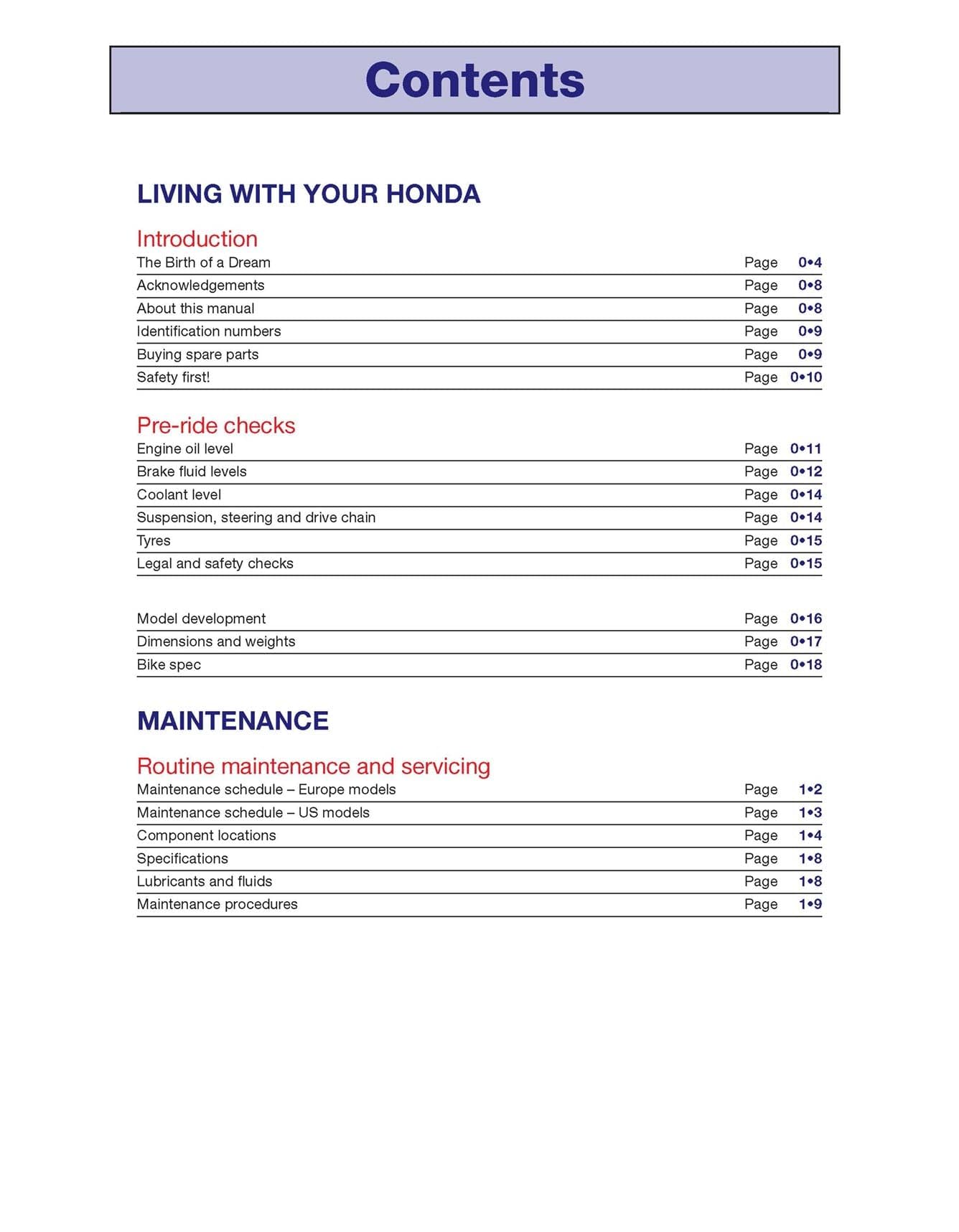 Honda CB500F/X & CBR500R update (13 -20): 2013 to 2020