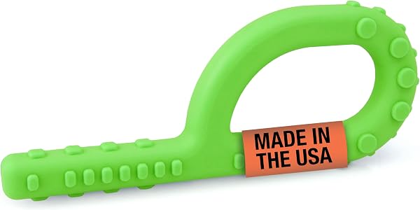 ARK Textured Grabber Sensory Chew, XT, Firm, Lime Green